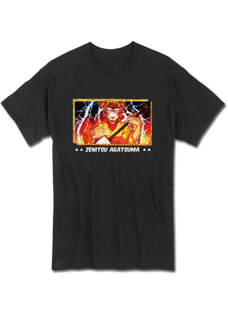 Demon Slayer Tv2 - Zenitsu Agatsuma Play Shamisen Screenshot Men's T-Shirt