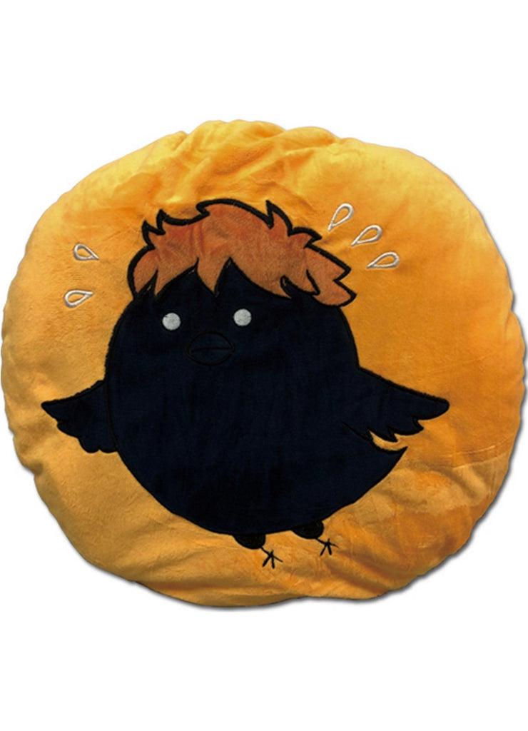 Haikyu!! S2 - Shoyo Hinata Crow Round Shaped Throw Pillow - Great Eastern Entertainment