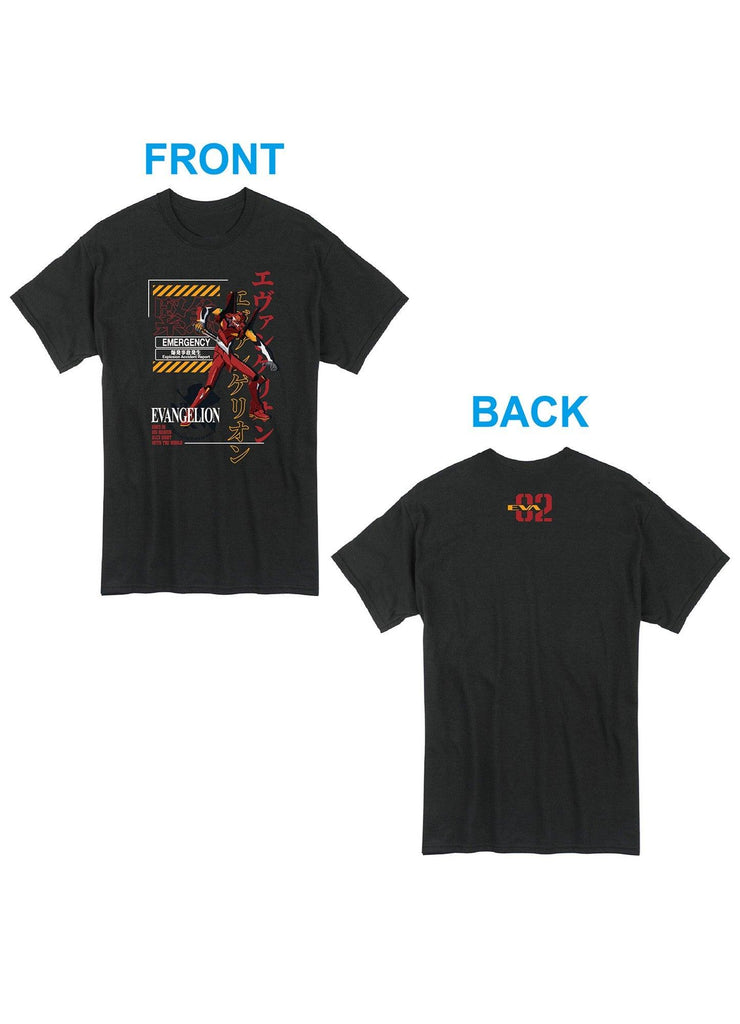 Evangelion New Movie - Eva 02 Mens T-Shirt