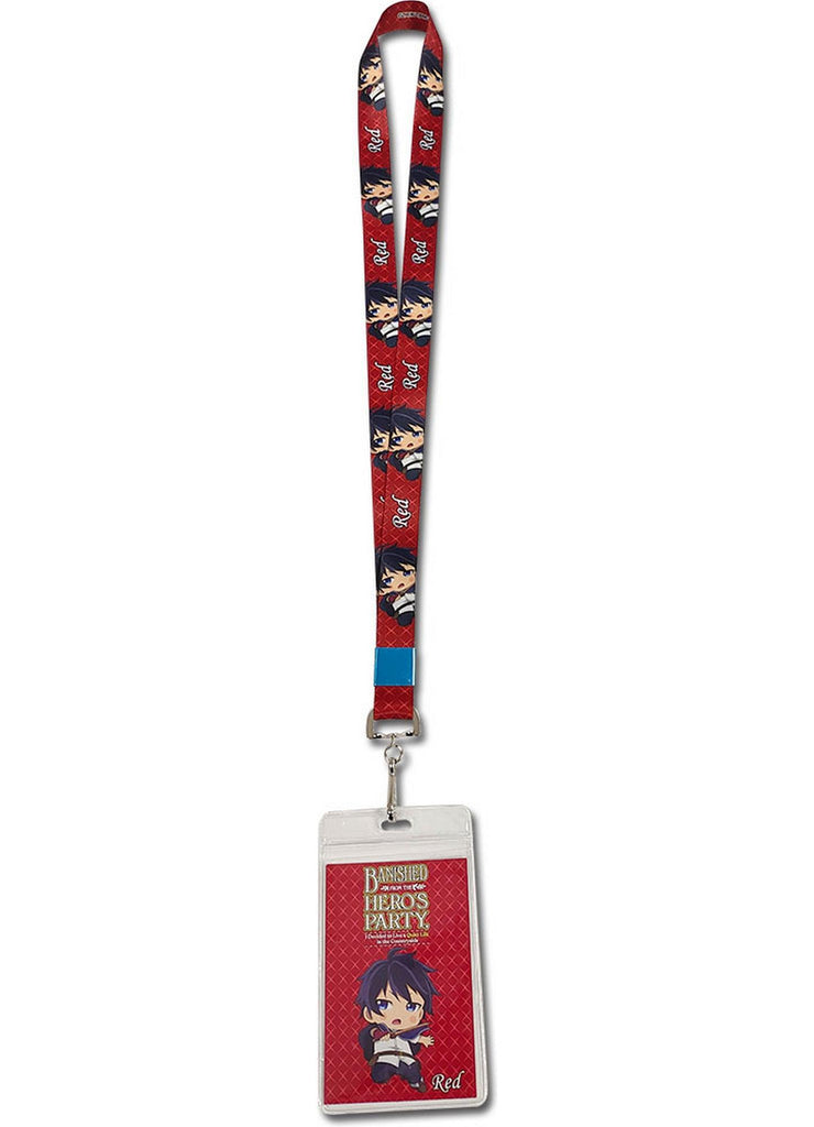 Banished From The Hero's Party - Red Lanyard