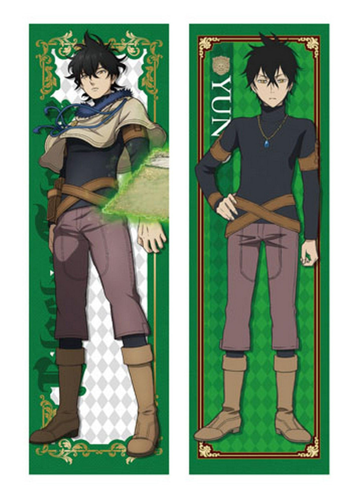 Black Clover - Yuno Body Pillow Case - Great Eastern Entertainment