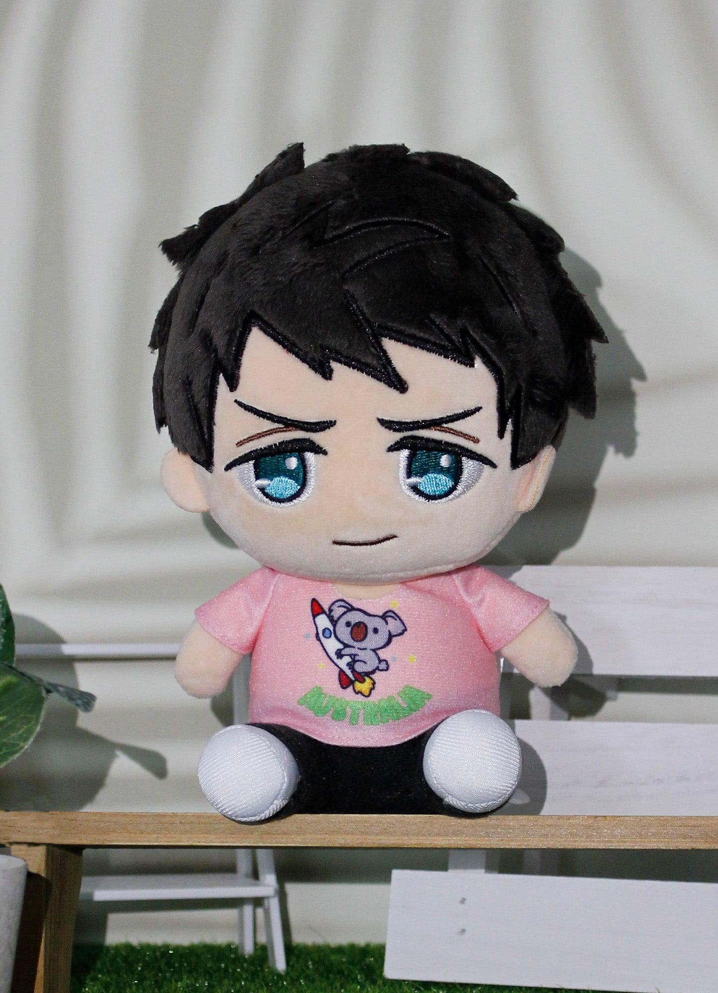 Free! S3 - Sosuke Yamazaki Sitting Pose Plush 7"H - Great Eastern Entertainment