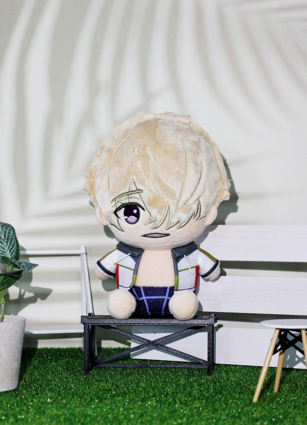 Free! S3 - Albert Volandel Sitting Pose Plush 7"H - Great Eastern Entertainment