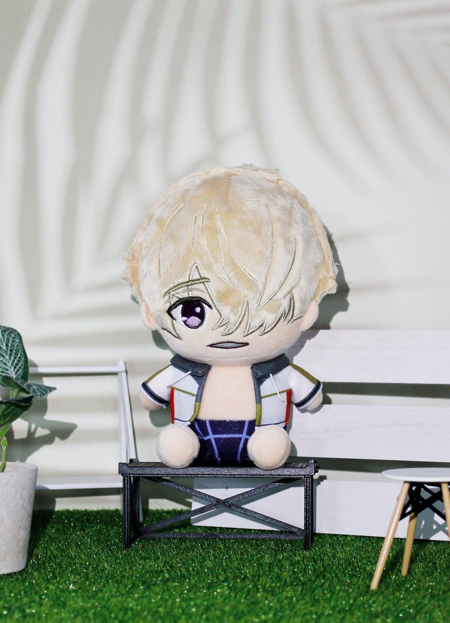 Free! S3 - Albert Volandel Sitting Pose Plush 7"H - Great Eastern Entertainment