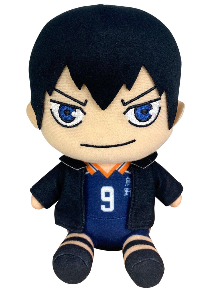 Haikyu!! S3 - Tobio Kageyama Jacket Sitting Pose Plush 7"H