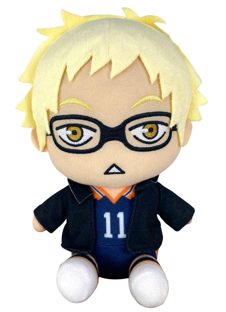 Haikyu!! S3 - Kei Tsukishima Jacket Sitting Pose Plush 7"H