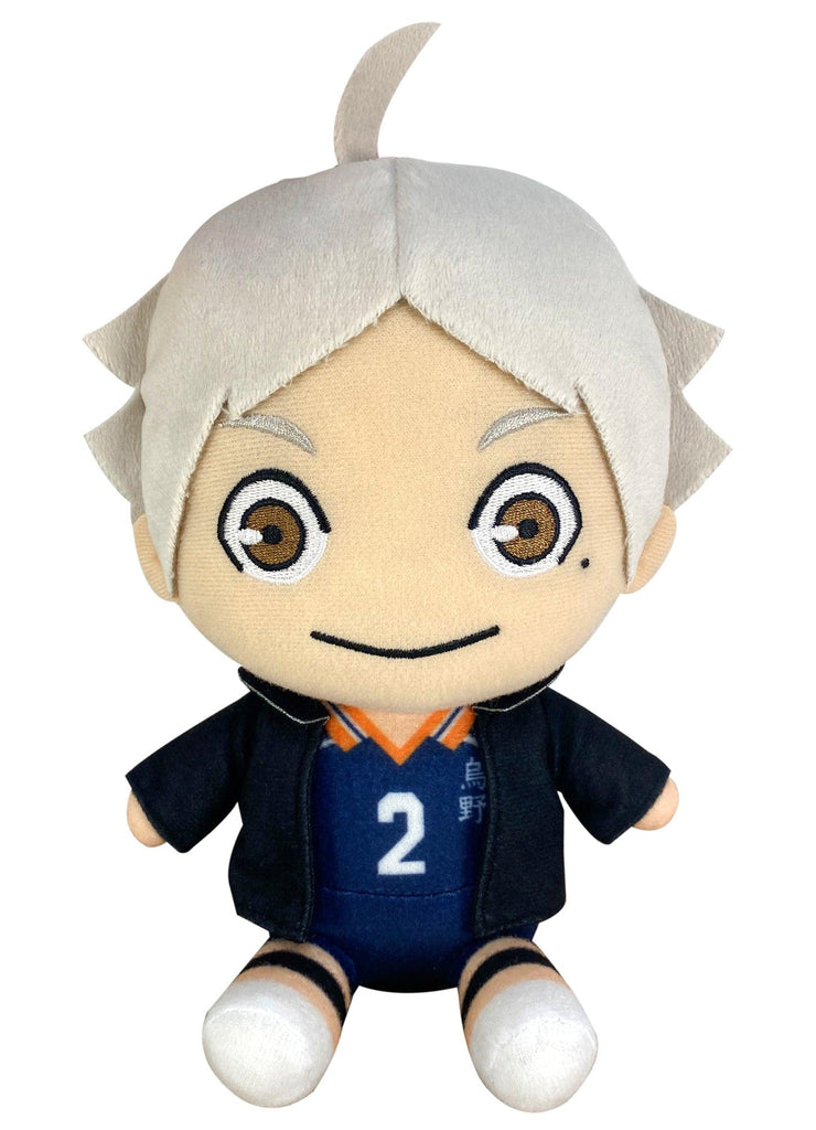 Haikyu!! S3 - Koshi Sugawara Jacket Sitting Pose Plush 7"H