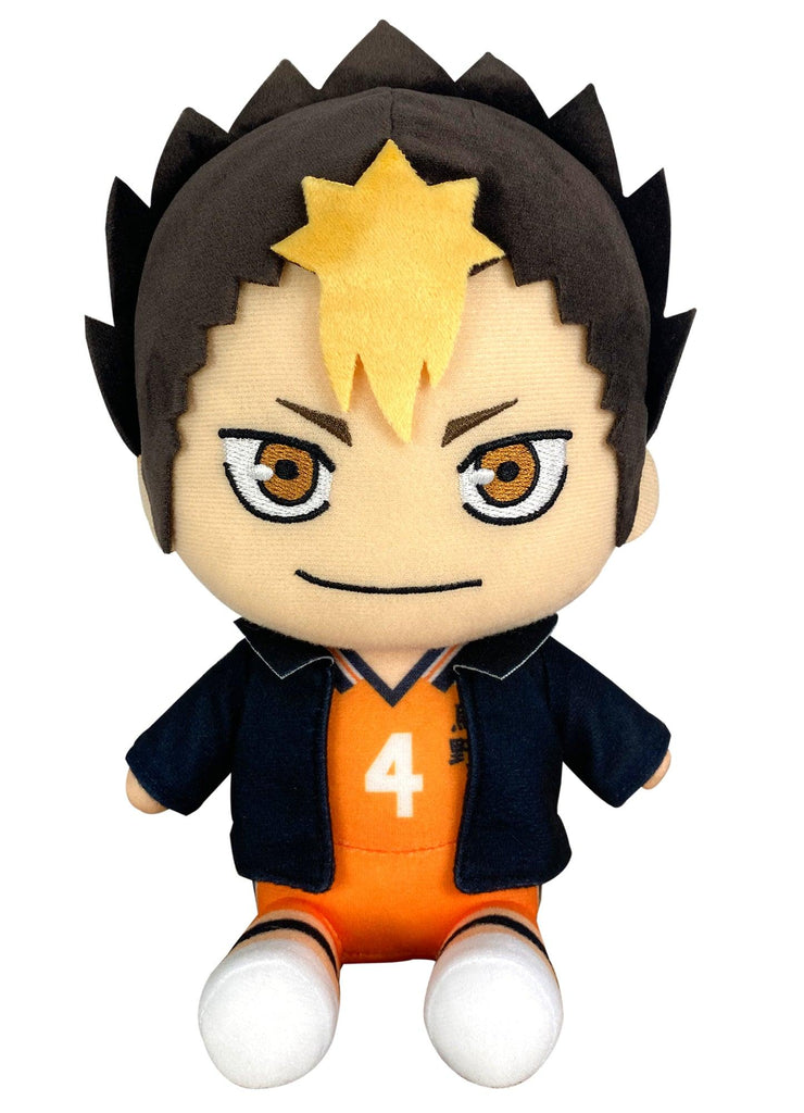 Haikyu!! S3 - Yu Nishinoya Jacket Sitting Pose Plush 7"H