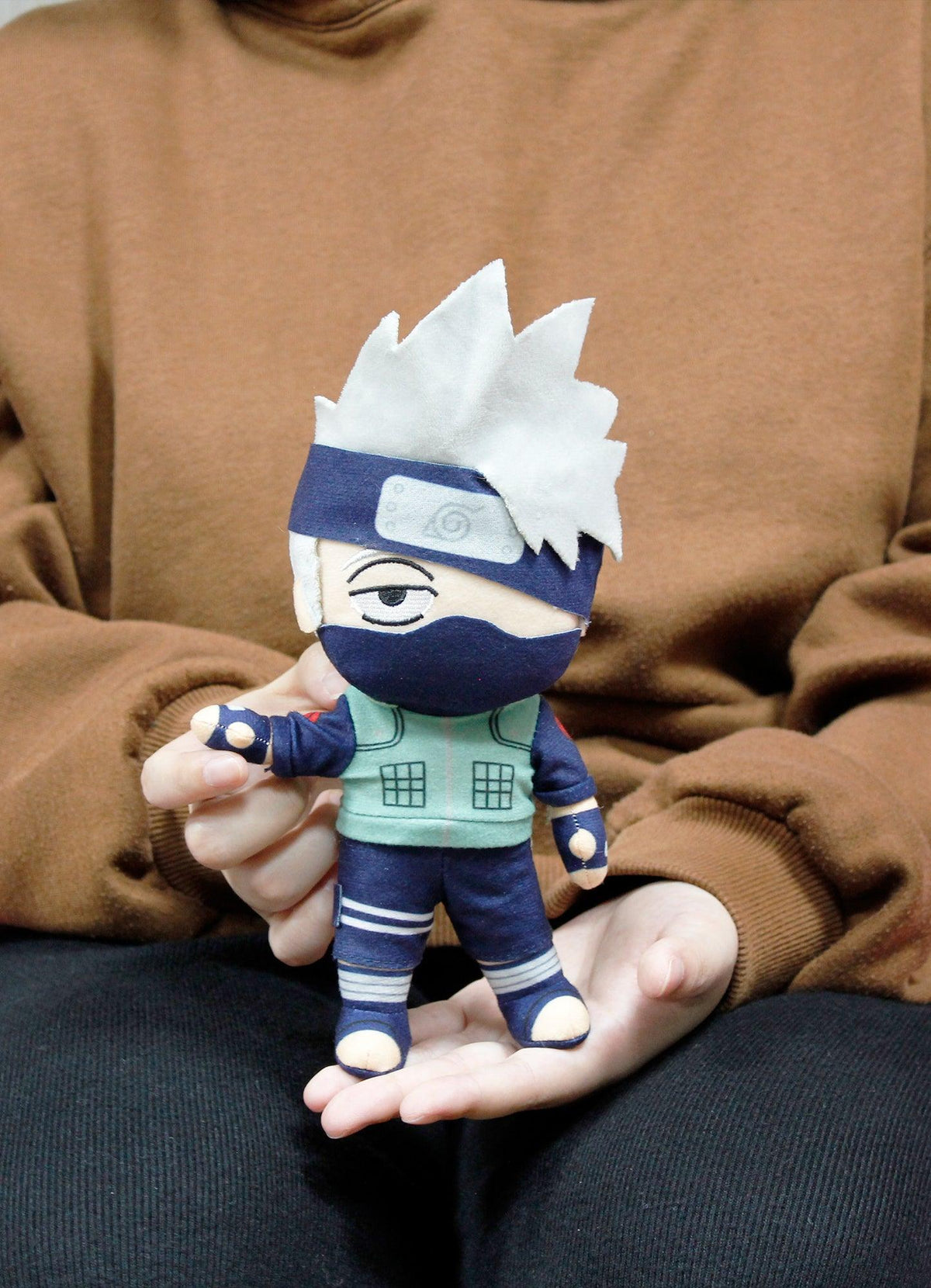 Naruto - Kakashi Hatake Movable Ver Plush 8"H - Great Eastern Entertainment