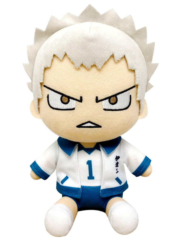 Haikyu S4 - Takanobu Aone Jacket Sitting Pose Plush 7"H