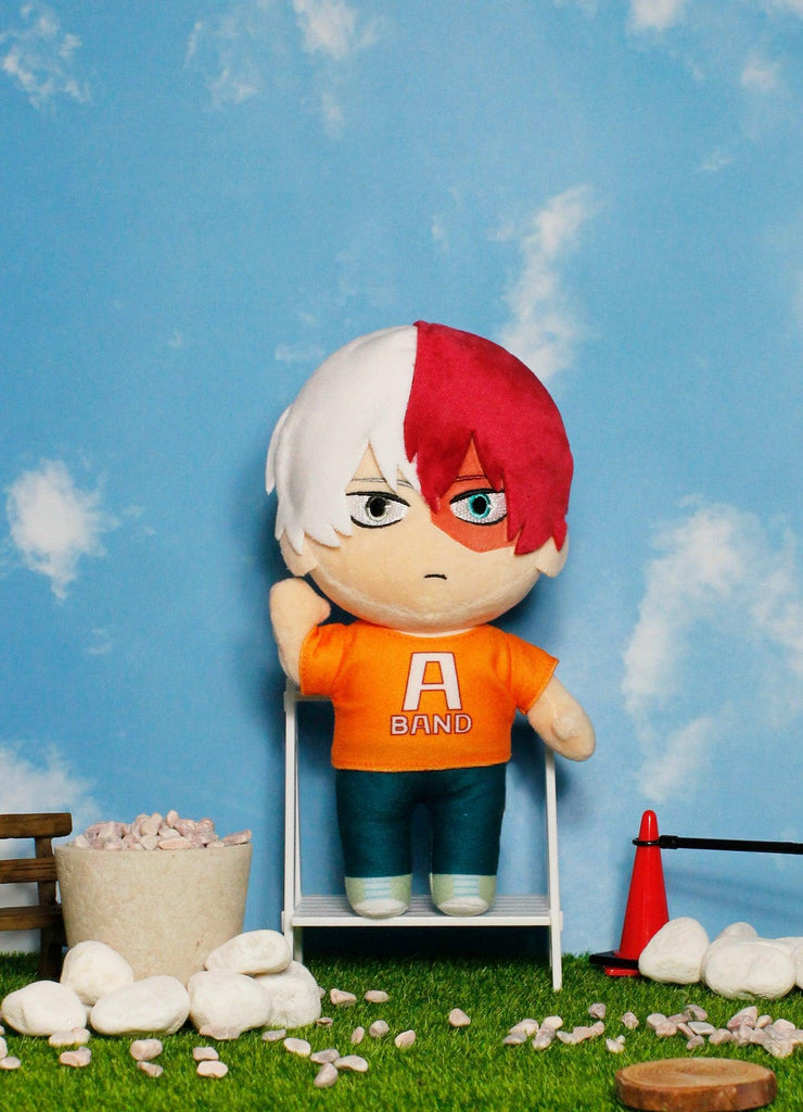 My Hero Academia S4 - Shoto Todoroki A Band Ver Plush 8"H - Great Eastern Entertainment