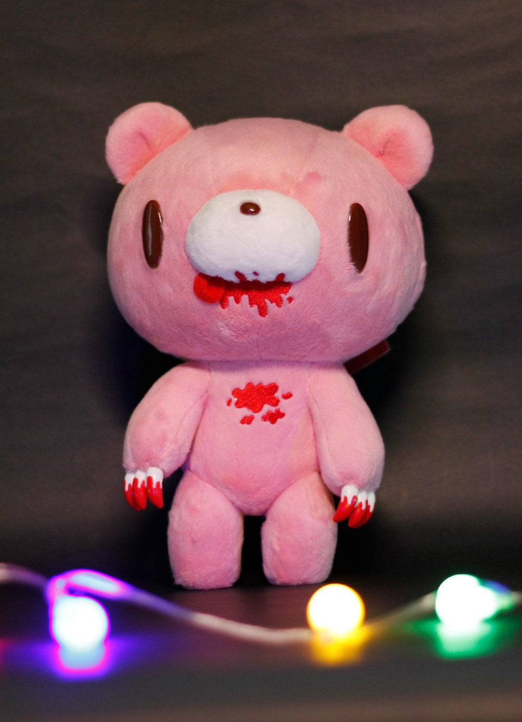 Gloomy Bear And Gloomy - Gloomy Bear Tongue Out Plush 8"H - Great Eastern Entertainment
