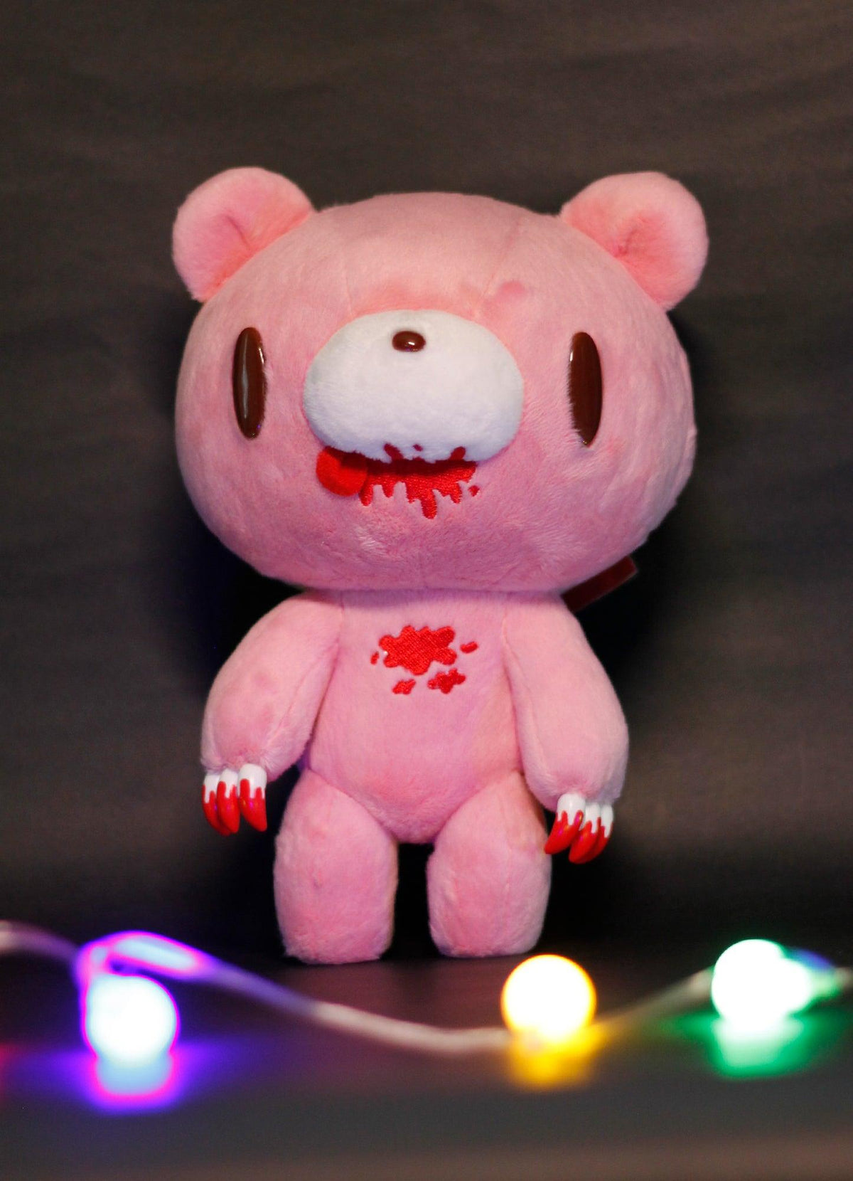 Gloomy Bear And Gloomy - Gloomy Bear Tongue Out Plush 8"H - Great Eastern Entertainment
