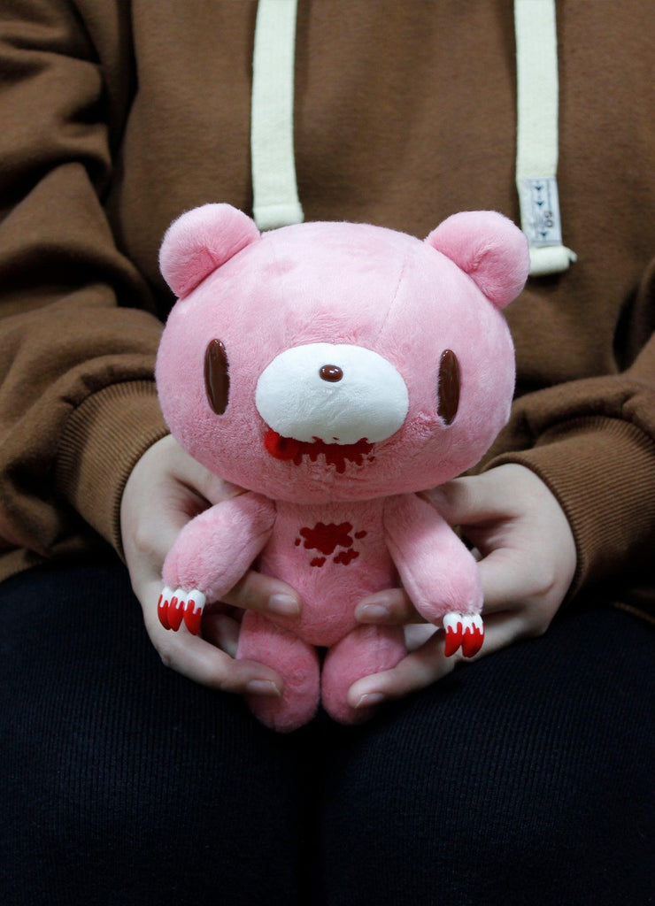 Gloomy Bear And Gloomy - Gloomy Bear Tongue Out Plush 8"H - Great Eastern Entertainment