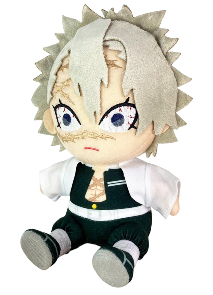 Demon Slayer - Sanemi Shinazugawa Sitting Plush 7"H - Great Eastern Entertainment