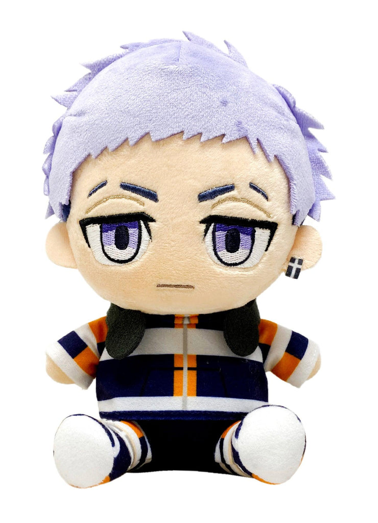 Tokyo Revengers - Mitsuya Takashi Sitting Pose Plush 7"H