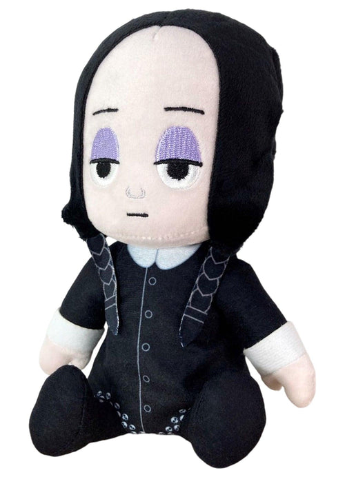 Addams Family Animated Movie 2 - Wednesday Addams Sitting Plush 7"H - Great Eastern Entertainment