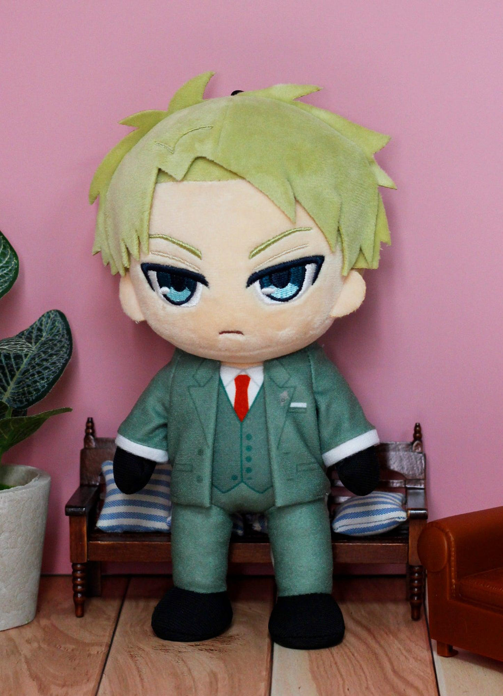 Spy X Family - Loid Forger Movable Plush 8"H - Great Eastern Entertainment