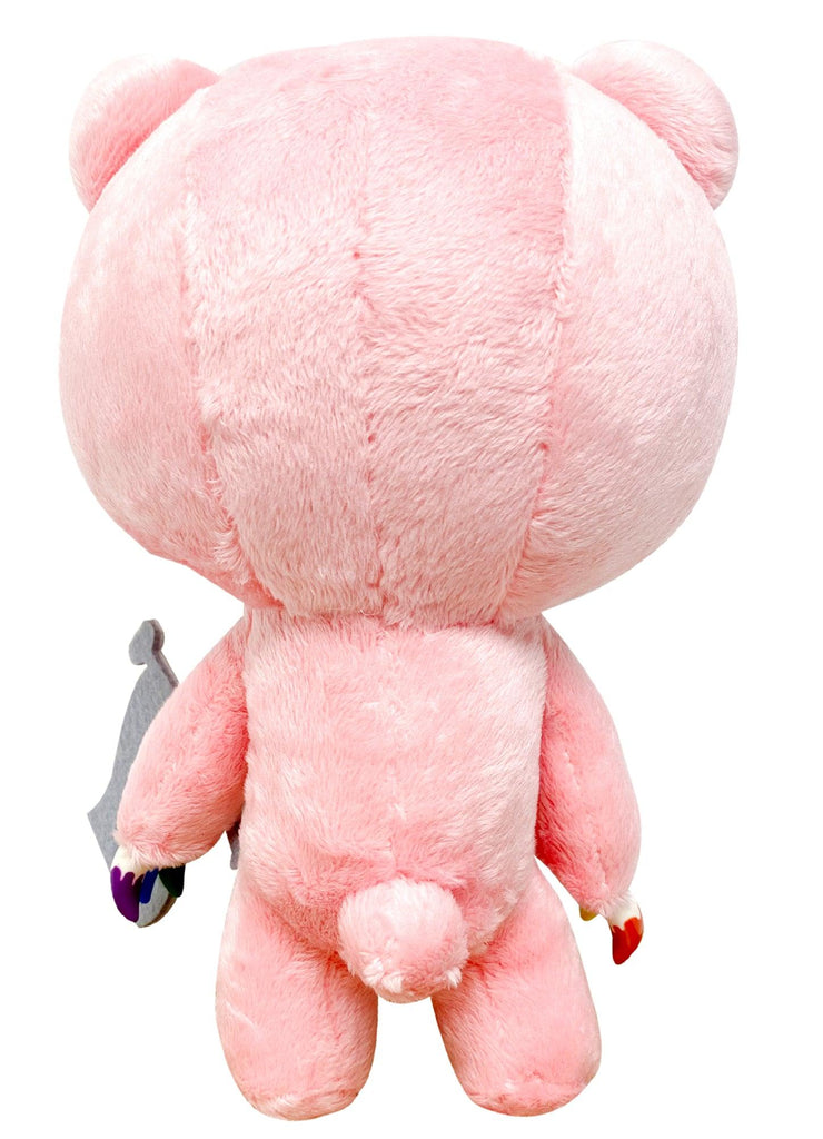 Gloomy Bear - Rainbow Gloomy Bear & Rainbow Flag Plush 8"H - Great Eastern Entertainment