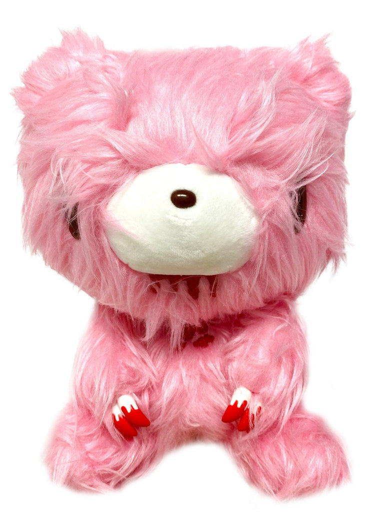 Gloomy Bear - Gloomy Bear Sitting Pose Long Hair Fur Plush 7"H