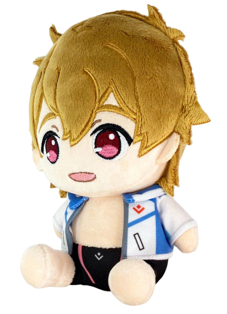 Free! S3 - Nagisa Hazuki Sitting Pose Plush 7"H - Great Eastern Entertainment