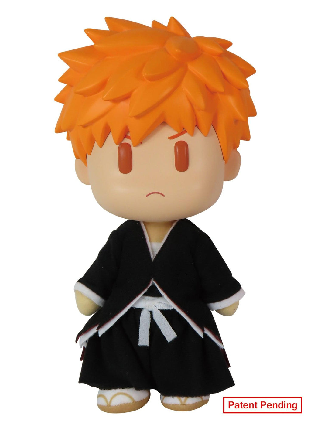Bleach - Ichigo Kurosaki Plastic Head Movable Ver Plush 8"H