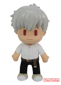 Evangelion New Movie - Kaworu Nagisa Plastic Head Movable Ver Plush 8"H