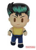 Yu Yu Hakusho - Yusuke Urameshi Plastic Head Movable Plush 8"H