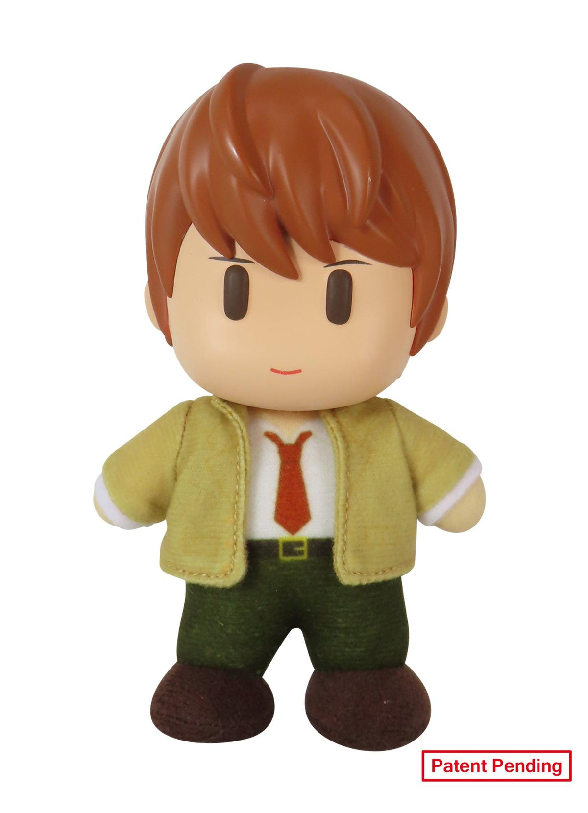 Death Note - Light Yagami Plastic Head Movable Plush 4.5"H