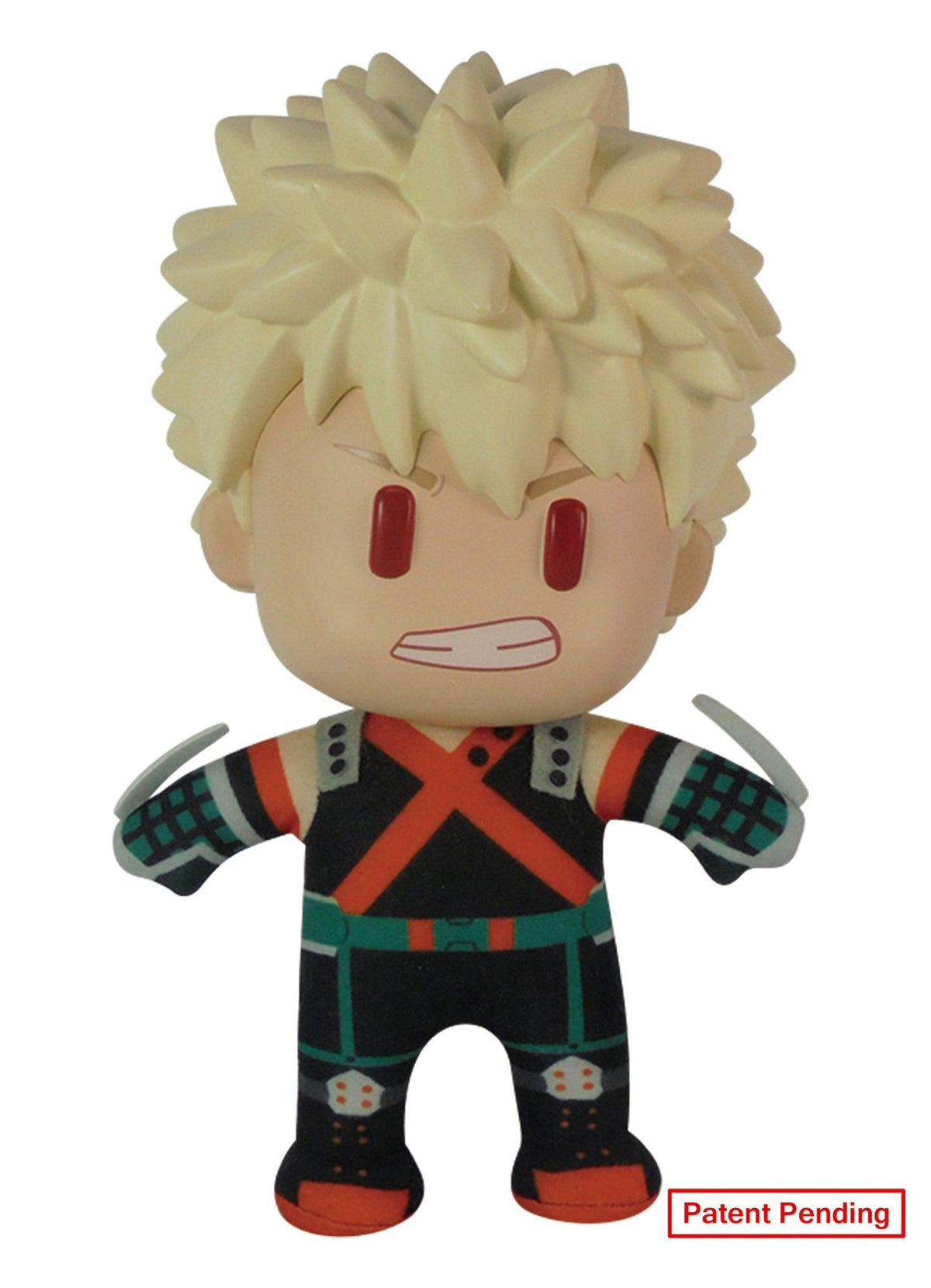 My Hero Academia S5 - Katsuki Bakugo Fighting Plastic Head Movable Plush 8"H