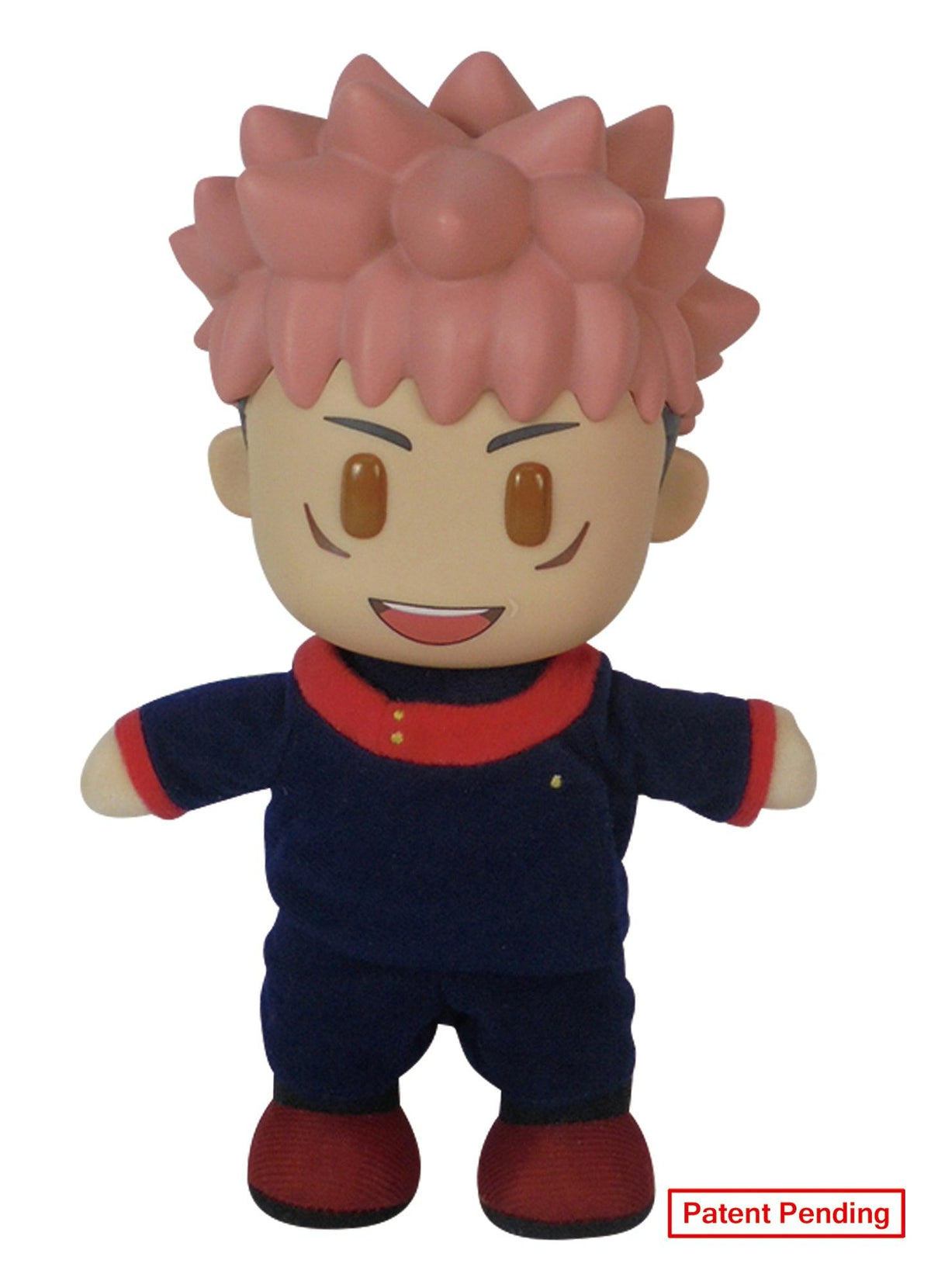 Jujutsu Kaisen - Yuji Itadori 2 Plastic Head Movable Ver Plush 8"H