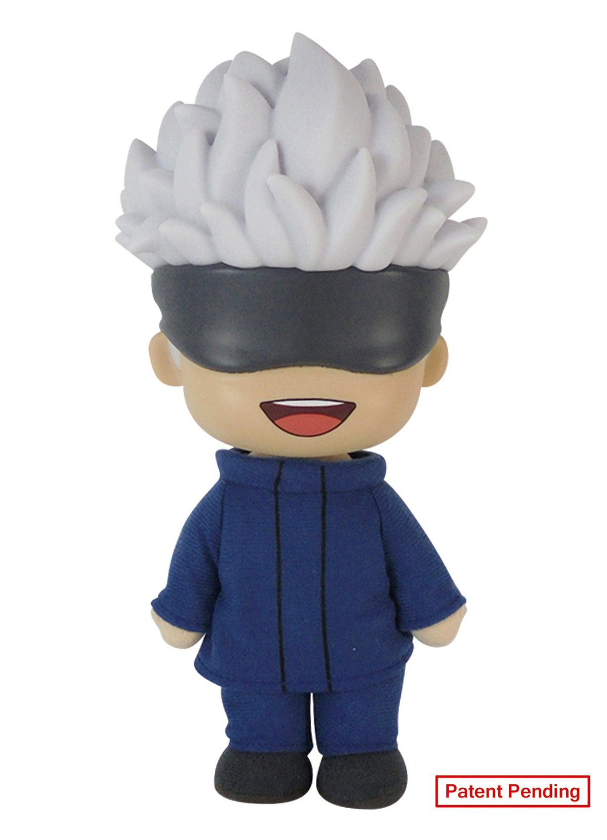 Jujutsu Kaisen - Satoru Gojo 3 Plastic Head Movable Ver Plush 8"H