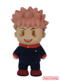 Jujutsu Kaisen - Yuji Itadori 2 Uniform Plastic Head Movable Ver Plush 4.5"H
