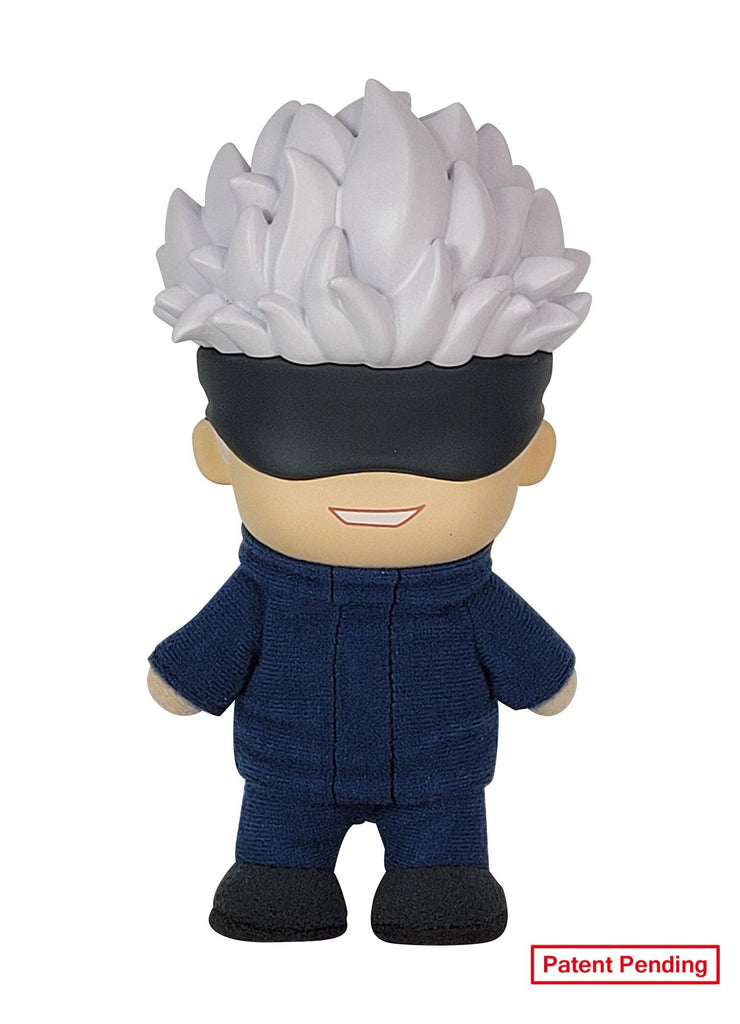 Jujutsu Kaisen - Satoru Gojo 2 Uniform Plastic Head Movable Ver Plush 4.5"H