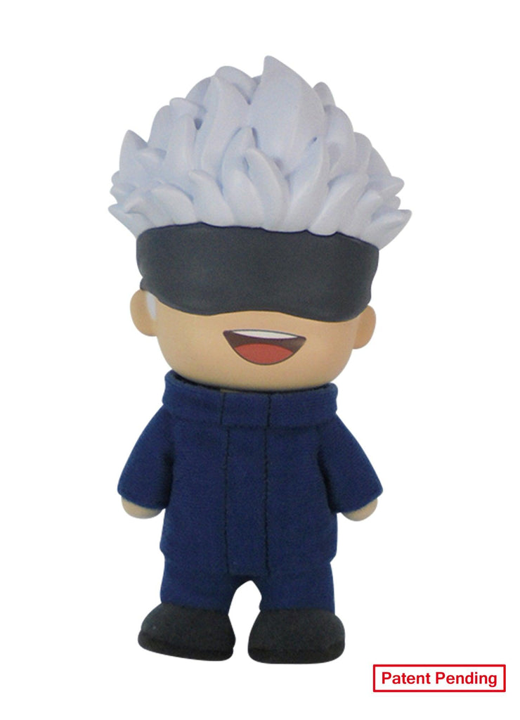 Jujutsu Kaisen - Satoru Gojo 3 Uniform Plastic Head Movable Ver Plush 4.5"H