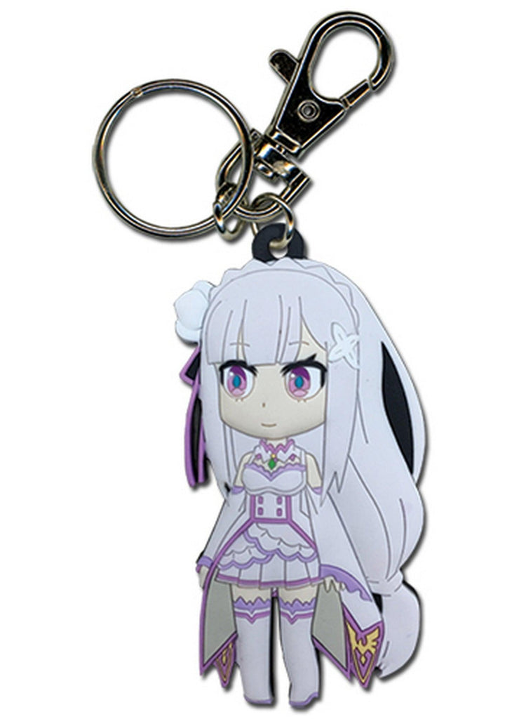 Re:Zero - Starting Life in Another World - Emilia PVC Keychain - Great Eastern Entertainment
