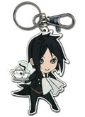 Black Butler - Sebastian Michaelis SD PVC Keychain - Great Eastern Entertainment