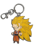 Dragon Ball Super - SD Super Saiyan 3 Son Goku Metal Keychain - Great Eastern Entertainment