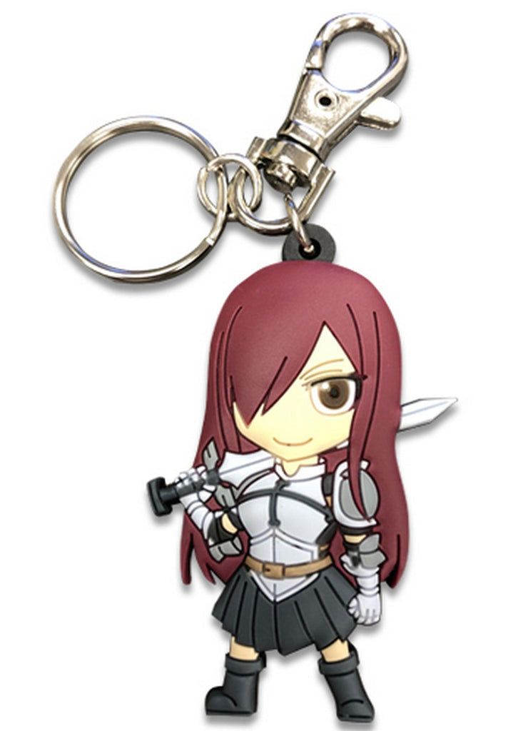 Fairy Tail S7 - SD Erza Scarlet Set 2 PVC Keychain - Great Eastern Entertainment