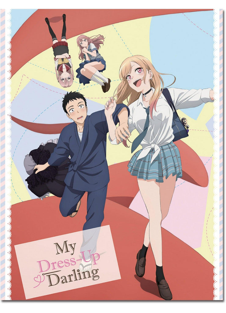 My Dress-Up Darling - Key Visual #B Sublimation Throw Blanket