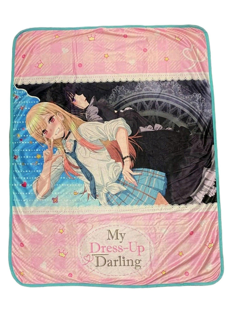 My Dress-Up Darling - Magazine Art Sublimation Throw Blanket 46"W x 60"H