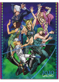 Jojos S5 Stone Ocean - Key Art #3 Sublimation Throw Blanket 46"W x 60"H