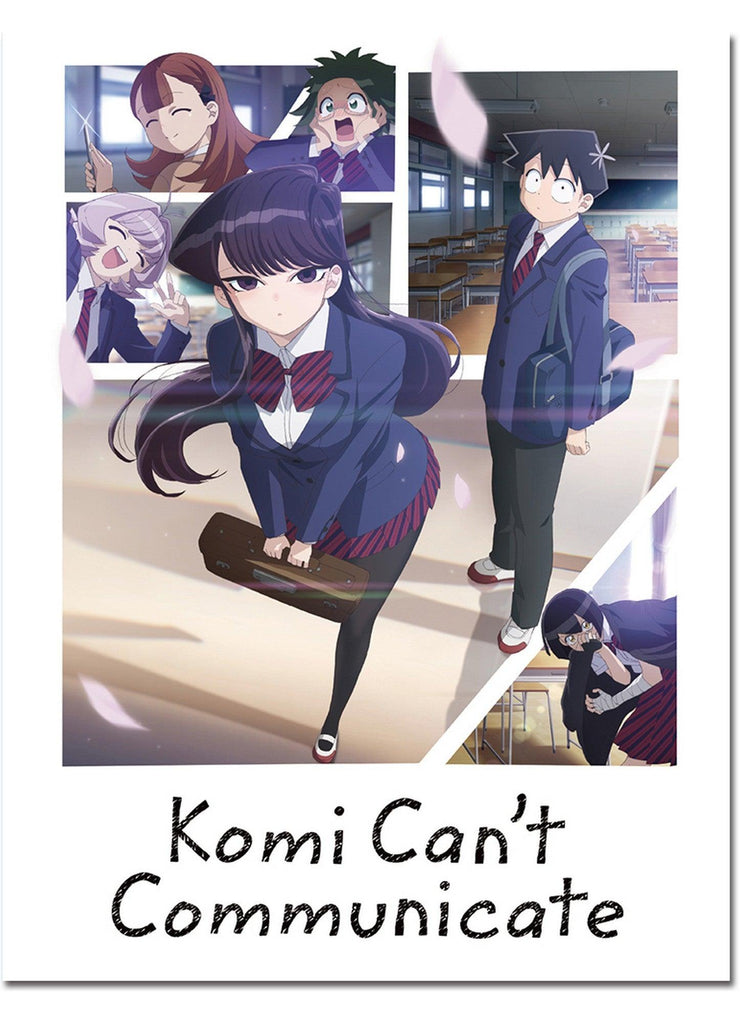 Komi Cant Communicate - Key Visual Throw Blanket 46"W x 60"H