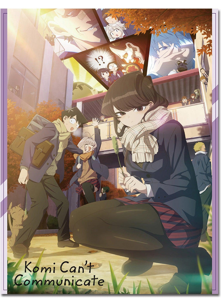 Komi Cant Communicate - Key Visual S2 Throw Blanket 46"W x 60"H