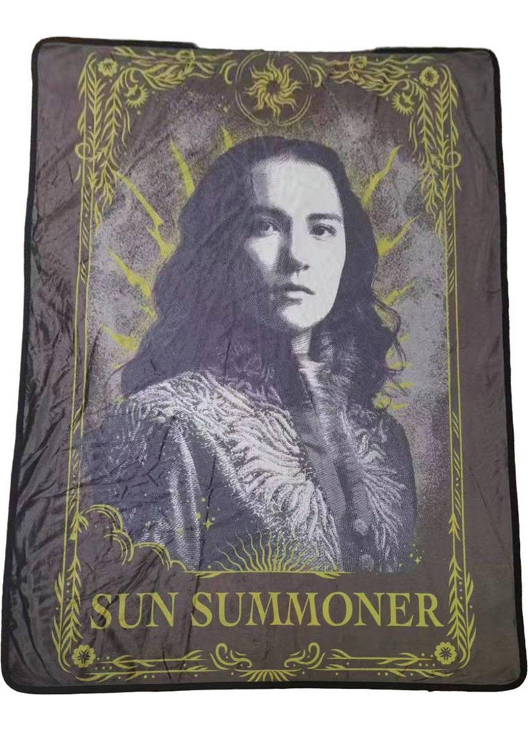 Shadow And Bone - Sun Summoner Throw Blanket 46"W x 60"H