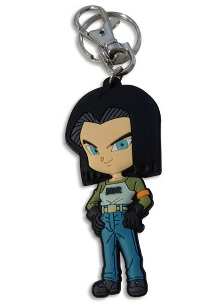 Dragon Ball Super - SD Android 17 PVC Keychain - Great Eastern Entertainment