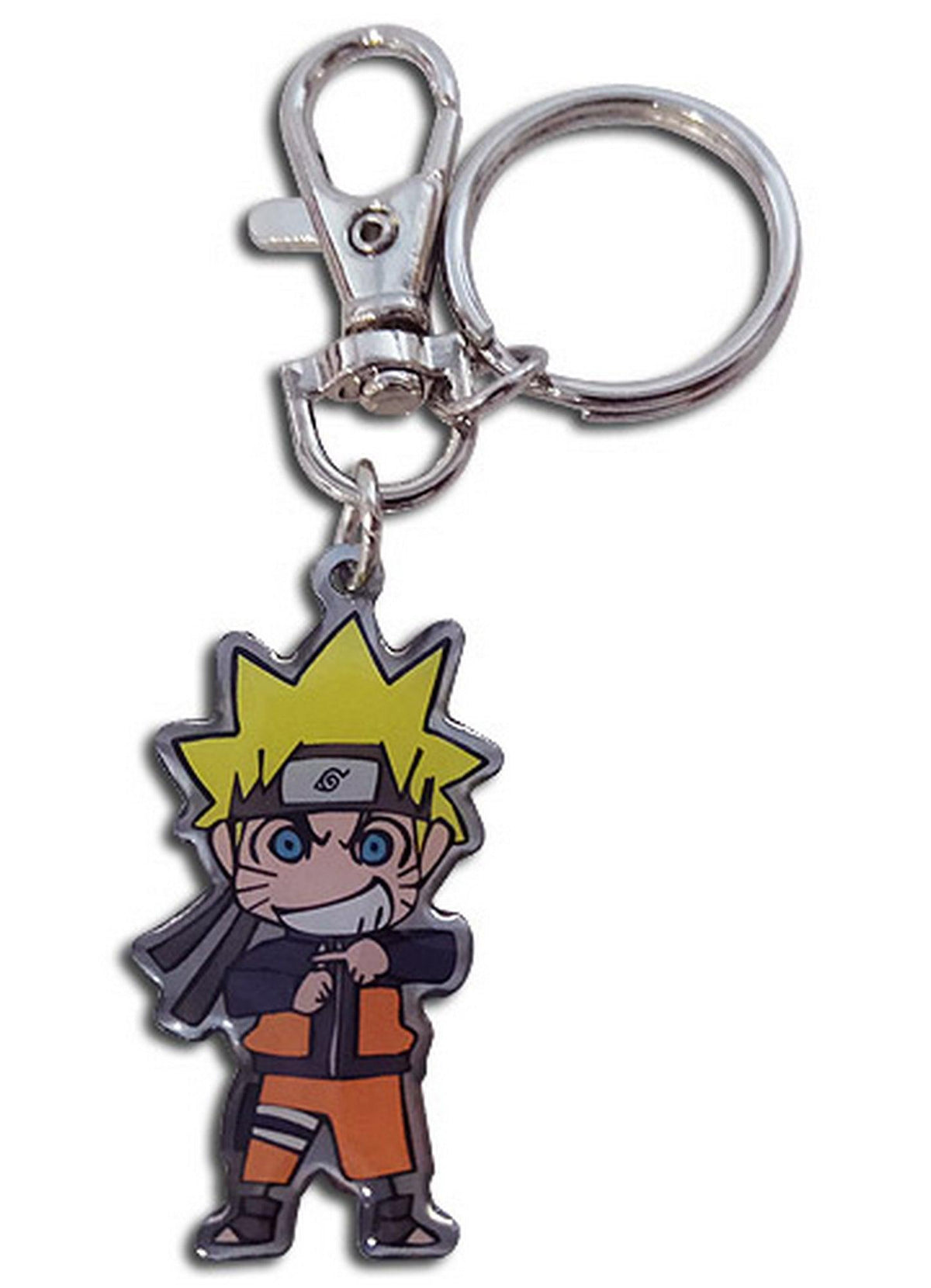 Naruto Shippuden - Naruto Uzumaki Metal Keychain - Great Eastern Entertainment