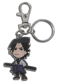Naruto Shippuden - Sasuke Uchiha Metal Keychain - Great Eastern Entertainment