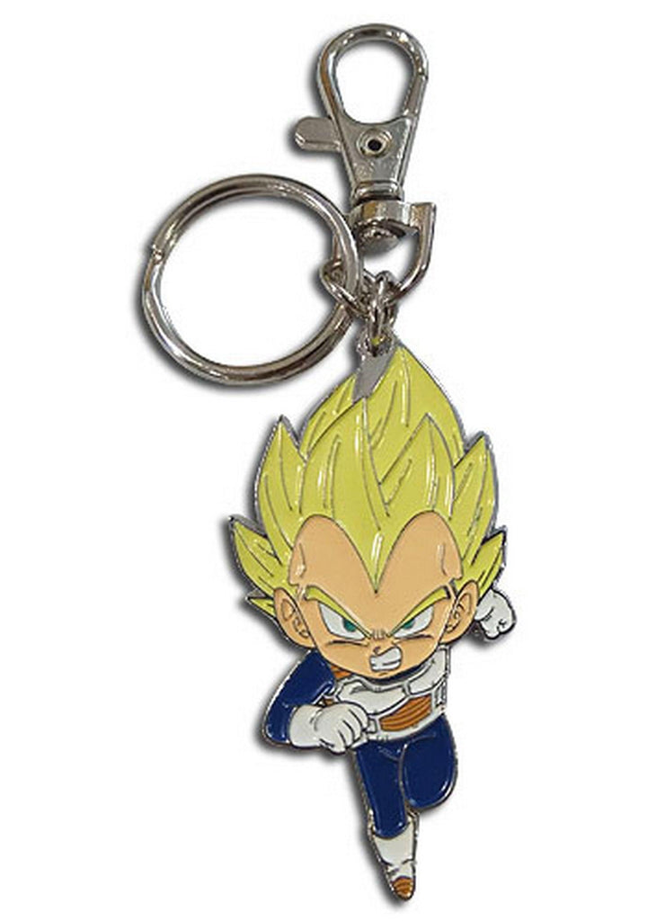 Dragon Ball Super - SD Super Saiyan Vegeta Metal Keychain - Great Eastern Entertainment