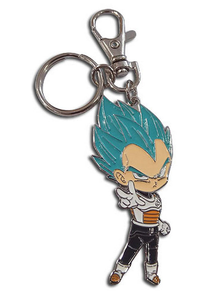 Dragon Ball Super - SD SSGSS Vegeta Metal Keychain - Great Eastern Entertainment